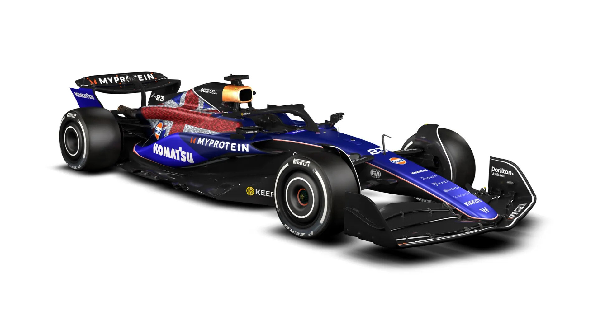 Williams met speciale livery naar Silverstone Grand Prix Radio